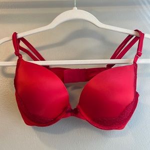Victoria’s Secret Very Sexy Push-up Bra, Red, 34 D